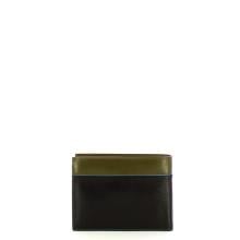 Piquadro Portafoglio RFID con portamonete B2 Revamp Verde Nero - 2