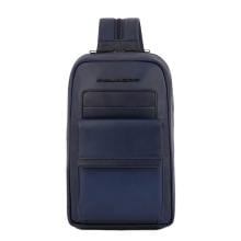 Piquadro Monospalla Porta Tablet Mini Finn Blu - 1