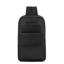 Piquadro Monospalla Porta Tablet Mini Finn Nero - 1