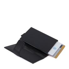 Piquadro Porta Carte con sliding system Tiger Nero - 3