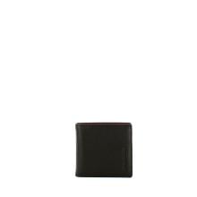 Piquadro Portafoglio con molla in pelle Nero - 1