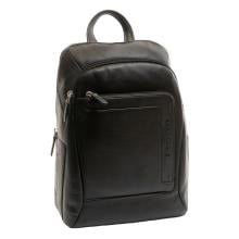 Piquadro Zaino Porta PC in pelle 14.0 Nero - 2