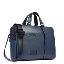 Piquadro Cartella Russel Porta PC 15.6 Blu - 2