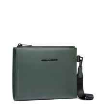 Piquadro Pochette Corner 2.0 Verde - 2