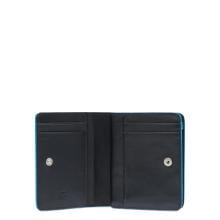 Piquadro Portafoglio Piccolo Blue Square Nero - 3