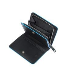 Piquadro Portafoglio Piccolo Blue Square Nero - 4