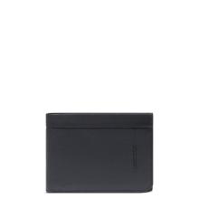 Piquadro Portafoglio con portamonete RFID Russel Nero - 1