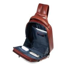 Piquadro Zaino Monospalla Solm Cuoio - 7