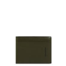 Piquadro Portafoglio con portamonete RFID Russel Verde - 1