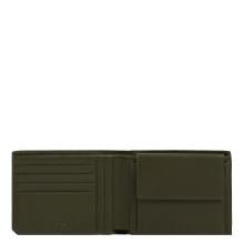 Piquadro Portafoglio con portamonete RFID Russel Verde - 3