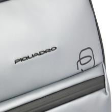 Piquadro Zaino Porta PC Corner 2.0 14" Metallizzato Grigio - 4