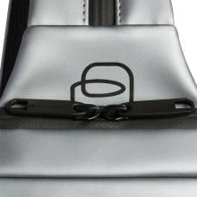 Piquadro Monospalla Corner 2.0 Metallizzato Grigio - 5