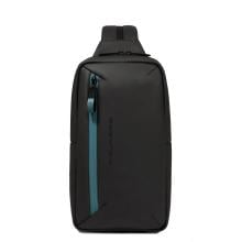 Piquadro Monospalla Corner 2.0 Nero - 1