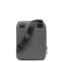 Piquadro Borsello Porta Tablet Mini Brief 2 in tessuto riciclato Grigio Nero - 4
