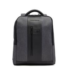 Piquadro Zaino Porta PC Brief 2 15.6 in tessuto riciclato - 1