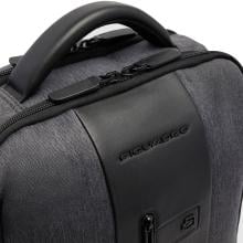 Piquadro Zaino Porta PC Brief 2 15.6 in tessuto riciclato - 4