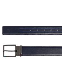 Piquadro Cintura in pelle 35 mm Blue Square Blu2 - 2