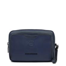 Piquadro Pochette Uomo Ael Blu - 1