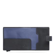 Piquadro Porta Carte Sliding System Lyss Blu - 3