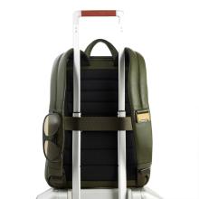 Piquadro Zaino Espandibile Russel Porta PC 14.0 Verde - 3