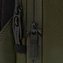 Piquadro Zaino Espandibile Russel Porta PC 14.0 Verde - 6
