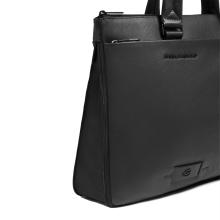 Piquadro Cartella Espandibile Porta PC Russel 15.6 Nero - 5