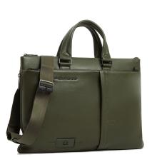 Piquadro Cartella Espandibile Porta PC Russel 15.6 Verde - 2