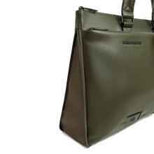 Piquadro Cartella Espandibile Porta PC Russel 15.6 Verde - 6