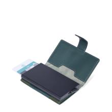 Piquadro Porta Carte Sliding System PQ-Earth Verde - 4