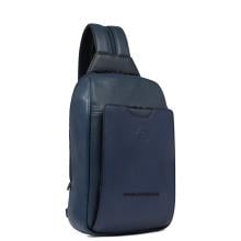 Piquadro Monospalla Porta Tablet Mini Ael Blu - 2
