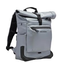 Piquadro Zaino Corner 2.0 Roll-Top Porta PC 15.6" Metallizzato Grigio - 2