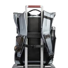 Piquadro Zaino Corner 2.0 Roll-Top Porta PC 15.6" Metallizzato Grigio - 3