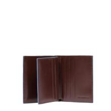 Piquadro Porta Carte di Credito Blue Square Cuoio - 3