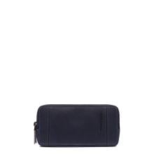 Piquadro Pochette Uomo 3 scomparti Blu - 1
