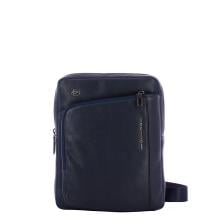 Piquadro Borsello in pelle Cronus Blu - 1