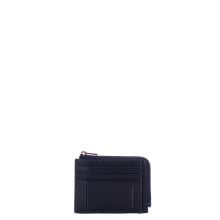 Piquadro Bustina portamonete in pelle Blu - 1