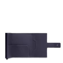Piquadro Porta Carte Sliding System Corner 2.0 Blu - 3