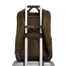 Piquadro Zaino Porta PC Black Square 15.6" Verde Testa di Moro - 3