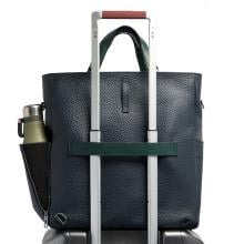Piquadro Materia tote bag porta PC 14" Blu Verde - CA7265W151/BLUVE - 3
