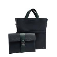 Piquadro Materia tote bag porta PC 14" Blu Verde - CA7265W151/BLUVE - 6