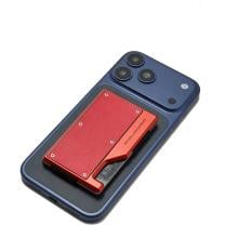 Piquadro Porta carte MagSafe® elastico Arancione - 3