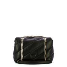 Pinko Borsa a tracolla Love Puff Nero Old Silver - 3