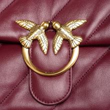 Pinko Borsa a tracolla Love Puff Ribes Intenso Antique Gold - 4