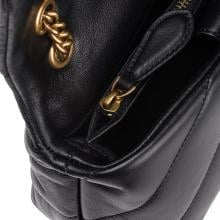 Pinko Borsa a tracolla Large Love Puff Nero Antique Gold - 6