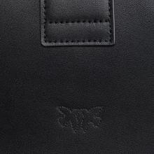 Pinko Borsa a tracolla Love One Classic Nero Old Silver - 5
