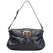 Pinko Borsa a spalla Jolene Classic Nero Antique Gold - 1