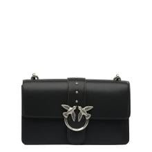 Pinko Tracolla Love One Classic Nero Old Silver - 1