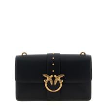 Pinko Tracolla Love One Classic Nero Antique Gold - 1