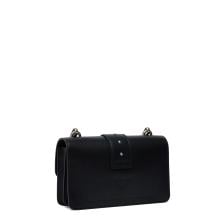 Pinko Mini Borsa a tracolla Love One Nero Old Silver - 2