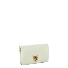 Pinko Mini bag Click Soft Horizontal Grigio Perla Antique Gold - 2